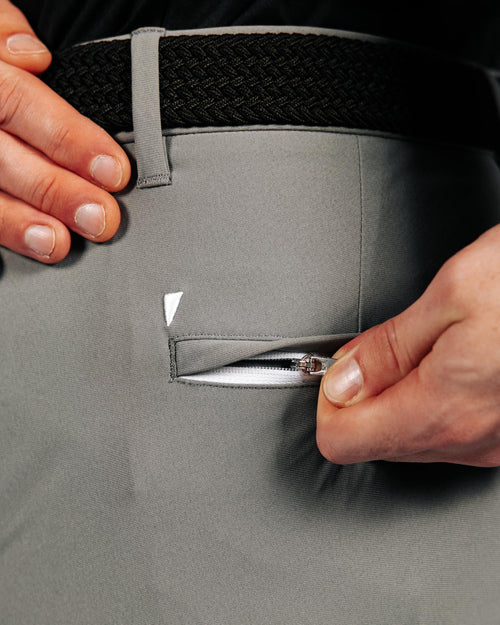 Ash Gray Traditional Pants