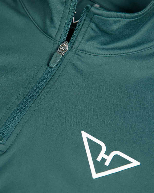 Forest Green HyFlyers Quarter Zip Vest