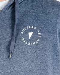 Heather Blue Golfers Are Athletes Hoodie